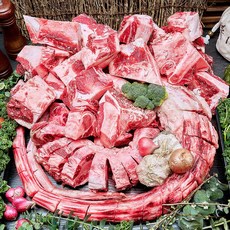 한우 소꼬리반골 세트 꼬리 한마리분 반골 보양식 소뼈 탕 찜 몸보신 11kg