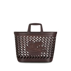 에트로 페가소 모티프 레이저 컷 토트 백