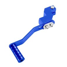 오토바이 기어 시프트 레버 변경 로드 간편한 설치, 1개, 2. 파란색