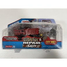 湯瑪士小火車 Track Master 電動合金火車組 塗鴉號 (Scruff), 1個, 1.變臉電動-SALTY