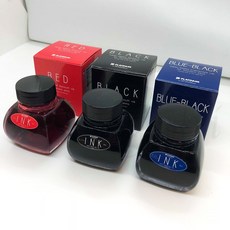 白金牌Platinum 墨水 INK420 黑/紅/藍 60cc, 1個, 藍
