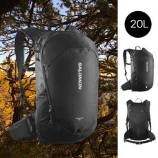 살로몬 백팩 트레일블레이저 20L 블랙 등산 배낭 트레킹 런닝 가방, BLACK