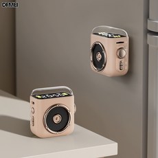 QRU 磁吸音響無線夜燈藍牙音箱小型迷你戶外便攜送閨蜜男友女生日禮物, 套, 磁吸音響-米黃