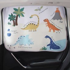 韓國磁鐵式車用防曬遮陽窗簾 現貨，簡易安裝，有效隔熱，美觀實用, 字母,現貨, 1個