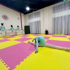 매트리스 놀이방 인테리어 블랙 양면 거실 매트 바닥 그레이 mxm (최소4개이상), R. 고밀도 노란색 분말 잎 무늬 양면 개