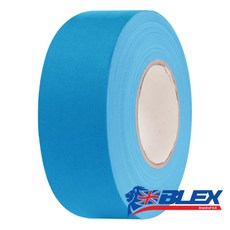 블렉스 무광 컬러 면테이프 대용량 50M, 하늘색, 1개