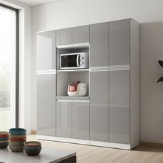 UV 코팅 1800 주방수납장 키큰장 렌지대 찬장 가구 정리대 가전장