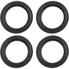 X 오토호 카 허브 중심 링 휠 보어 센터 73.1mm OD 63.4mm ID - 4pcs 블랙 플라스틱, 56.6 mm