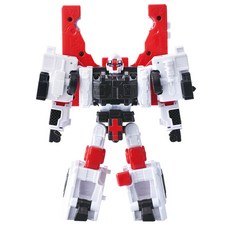 TOBOT 機器戰士 NEW TOBOT M 變形機器人 兒童玩具, 1個, 紅色、白色、黑色