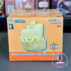 麥克斯樂園 現貨 日版限定 航海王 海賊王 千陽號 室內燈 公仔 小夜燈 辦公小物, 1個