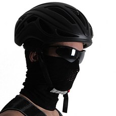 이돕 슬림넥 도전사 넥워머 2종, 색상:블랙+블랙