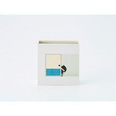 【莫莫日貨】日本製 MORITA 盒裝再生紙便條紙 memo 備忘錄 - 忍者圖案，辦公學習記事好幫手, 1個