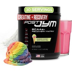 JYM Supplement Science Post JYM Active Matrix Rainbow Sherbet Amino Recovery Powder Pure Creatine, 1개, 600g