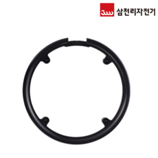 삼천리 자전거 4구 고정형 크랭크 커버 42T 기어커버 나사포함, 1세트, 블랙