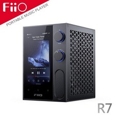 FiiO R7 桌上型音樂解碼播放器，支援多種耳機輸出與DAC前級功能, 白色