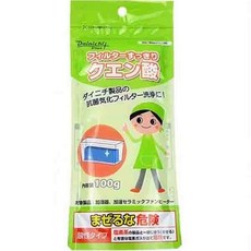 DAINICHI H010010 檸檬酸 100g 抗菌汽化濾網專用清潔劑, 1個