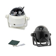 보트 항해 방향 나침반 LED 선박 안전 야간조명 컴파스 길찾기, 1개, DSAM 화이트