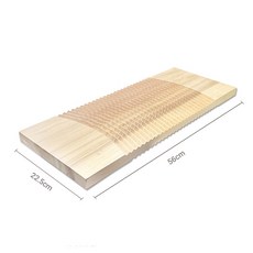 22.5 x 56cm 나무 빨래판 ( 애벌 양말 속옷 손빨래 전통 손세탁 다용도 원목 발지압 세탁용품 전통체험 민속용품 )