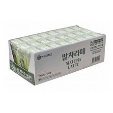 연세유업 말차라떼, 24개, 190ml