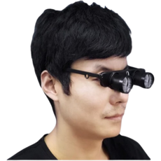 코르비아 안경형 오페라글라스 낚시 콘서트 소형 망원경 Corvia-02, 28mm