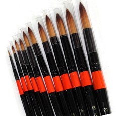 그림붓 인조황모 730 환붓수채용 10호 미술용붓 화방 아크릴붓