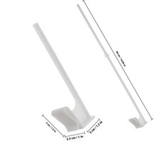 자동차 창 깃대 플라스틱 클립 온 플래그 홀더 국가 팀 경고 깃발 차량 프레임, 2. 38X4.5X2.5CM