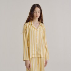 여성 H013 멜린옐로 긴소매 파자마 세트 OR26SFGEH013 3096673