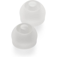 CURVD 이어플러그 XXS 팁 교체 세트 소음 감소 교체용 이어폰 및 이어버드용 소프트 플렉시블 실리콘 이어팁블랙, Cloud, 1개