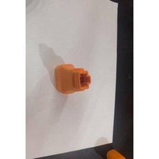 SAZDOLN BMW-20 핀 진단 어댑터 BMW 20핀용 20핀 OBD2 암 커넥터 블랙 및 오렌지 라운드 인터페이스 310612 8696136861, 14pin