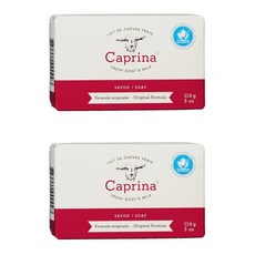 카프리나 산양비누 141g x 4개입 오리지널 향 세정 때, 단일수량, 110g, 2개입