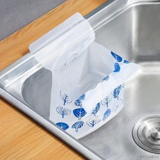 桃園出貨 日本家用廚房粘貼式垃圾袋水池過濾網剩菜渣一次性水槽瀝水袋加厚, 1個, 30只,漏水貼邊垃圾袋