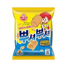 오뚜기 뿌셔뿌셔 바베큐맛, 90g, 48개