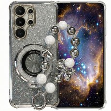 힐링센트 갤럭시 S25 시리즈 진주스트랩 맥세이프 케이스