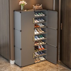 플라스틱 신발장 간이 조립 신발 보관 수납장 정리대, 18 10년 교환