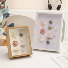 캘리그라피 액자 입체 관액자 DIY 공간액자 5cm, 1개, 원목