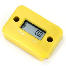 오토바이 시간 측정기 유도형 디지털 엔진 배터리 타이머 LCD ATV 액세서리 더트 모터크로스 시간 계산기