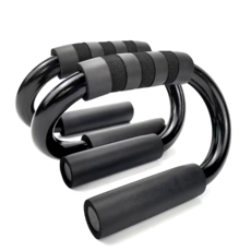 비디 S그립 손목보호 논슬립 푸쉬업바, 블랙