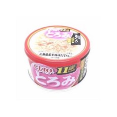 CIAO多樂米貓罐頭 補充水分消臭配方, 80g, 1罐, A-46 濃厚 11歲 雞肉+鮪魚扇貝