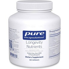 퓨어인캡슐레이션 롱제비티 뉴트리언트 멀티비타민 캡슐 Pure Encapsulations Longevity Nutrients Multivitamin, 120정, 1개, 120정