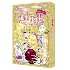크레아보테 베르사유의 장미 오스칼 & 로잘리 라 몰리에르 밀착 마스크 클리어 피치향, 1개, 5개입