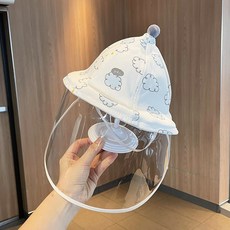 嬰兒防護帽 防飛沫面罩
