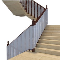 【KIDS PARK】樓梯陽台安全防護網 (多色 79cm/90cm高) 防止掉落/縫隙過大/居家安全/贈尼龍繩 扣帶, 白色, 1個