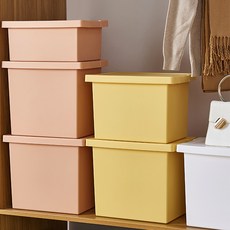 衣櫃衣服塑料收納箱 玩具整理箱 衣物儲物箱子 宿舍書本收納盒, 1個, 大號 綠色（1201）,無蓋