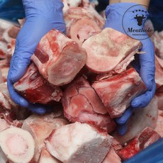 한우 사골 도가니탕 스지 곰탕 진국용, 1개, 2kg