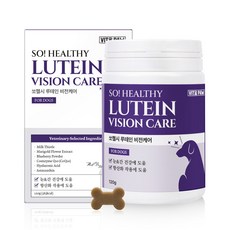 비타파우 강아지 눈 영양제 백내장 눈물 자국 눈꼽 냄새 간 노견 루테인, 1개, 눈물개선/눈건강, 120g