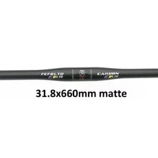탄소 MTB 핸들바 자전거 무광택 로드 드롭바 라이저바 카본 핸들 손잡이 부품, 13 matte 660mm