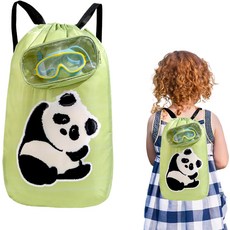 Protoence 프로토언스 아동용 비치 백팩 조임끈 스포츠 가방 방수 야외 숄더백 (여아용)