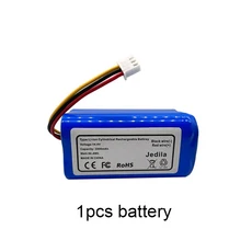 ABIR X5 X6 X8 R20 로봇 진공 청소기 리튬 셀 청소 액세서리 예비 부품 용 14.4v 3500mAh 기존 배터리, 01 1pcs battery
