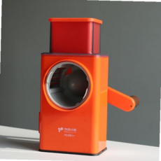 드럼타입 슬라이서 오렌지 안전한 가정용 채칼 당근채칼 59000EA 1EA, 키친아트, 만능 슬라이서