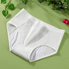 IFaith 花邊口袋生理褲 棉質底襠 透氣親膚, 白,XL